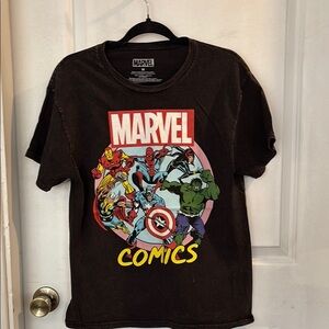 Marvel Comics Black T-Shirt